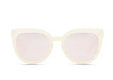 Quay Noosa Sunglasses / Black Pearl/Rose Mirror