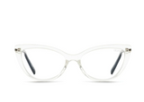 Quay Lustworthy Glasses Sunglasses / Black/Clear Blue Light